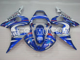 Yamaha YZF-R6 2005 Injection ABS Fairing - FIAT - Blue White - MFS3761